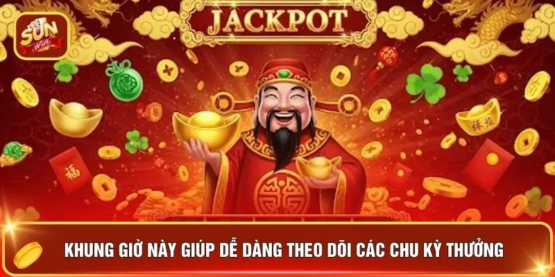 Khung giờ này giúp dễ dàng theo dõi các chu kỳ thưởng