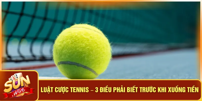 Luật Cược Tennis – 3 Điều Phải Biết Trước Khi Xuống Tiền