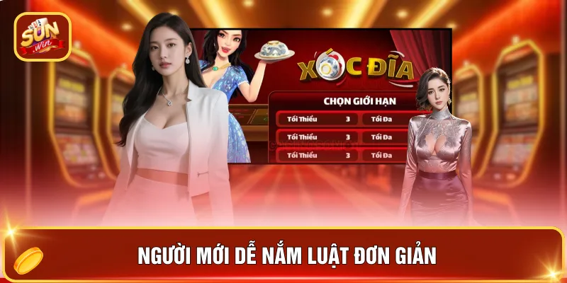 Người mới dễ nắm luật đơn giản